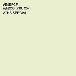 #E9EFCF - Aths Special Color Image